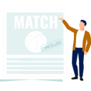 پیش‌نمایش فایل boy-showing-match-cancelation-notification-12055532 از پک بسته