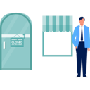 پیش‌نمایش فایل boy-standing-outside-closed-shop-with-his-hands-in-pockets-12055504 از پک بسته