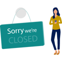 پیش‌نمایش فایل girl-closes-her-online-store-12055543 از پک بسته