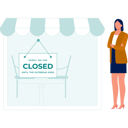 پیش‌نمایش فایل girl-standing-outside-closed-shop-12055502 از پک بسته