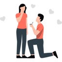 پیش‌نمایش فایل boy-proposing-girl-sitting-on-his-knees-11992515 از پک رابطه و ارتباط