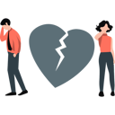 پیش‌نمایش فایل broken-couple-standing-together-11992451 از پک رابطه و ارتباط