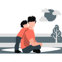پیش‌نمایش فایل child-climbing-at-fathers-shoulder-11992499 از پک رابطه و ارتباط