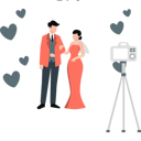 پیش‌نمایش فایل couple-clicking-pictures-in-marriage-11992519 از پک رابطه و ارتباط