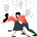 پیش‌نمایش فایل couple-has-finished-the-dance-11992482 از پک رابطه و ارتباط