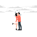 پیش‌نمایش فایل couple-kissing-each-other-11992518 از پک رابطه و ارتباط