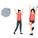 پیش‌نمایش فایل girls-doing-party-11992439 از پک رابطه و ارتباط