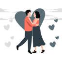 پیش‌نمایش فایل lovers-are-standing-closely-11992527 از پک رابطه و ارتباط