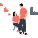 پیش‌نمایش فایل man-proposing-his-wife-11992435 از پک رابطه و ارتباط