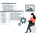 پیش‌نمایش فایل businesswoman-works-on-new-application-of-websiet-11992615 از پک خدمات تست