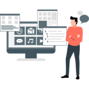 پیش‌نمایش فایل developer-creates-music-application-11992624 از پک خدمات تست