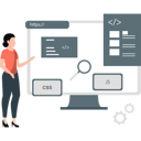 پیش‌نمایش فایل developer-writes-coding-in-different-languages-11992532 از پک خدمات تست