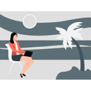 پیش‌نمایش فایل business-traveling-poster-on-beach-12234474 از پک تور کاری
