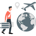 پیش‌نمایش فایل businessman-looking-trip-location-12234486 از پک تور کاری