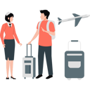 پیش‌نمایش فایل employees-talking-about-business-trip-12234412 از پک تور کاری
