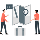 پیش‌نمایش فایل guys-talking-about-traveling-destination-12234416 از پک تور کاری