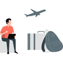 پیش‌نمایش فایل man-booking-fight-ticket-12234433 از پک تور کاری