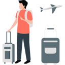 پیش‌نمایش فایل man-going-business-trip-12234497 از پک تور کاری