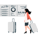پیش‌نمایش فایل woman-going-tour-with-her-luggage-12234462 از پک تور کاری