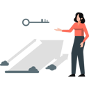 پیش‌نمایش فایل woman-pointing-arrow-graph-12234504 از پک تور کاری