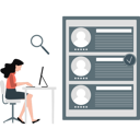 پیش‌نمایش فایل woman-working-about-profile-selection-12234488 از پک تور کاری