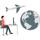 پیش‌نمایش فایل young-man-making-office-tour-12234464 از پک تور کاری