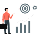 پیش‌نمایش فایل young-man-pointing-target-business-goal-12234484 از پک تور کاری