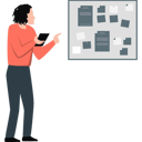 پیش‌نمایش فایل young-man-talking-about-notice-board-12234500 از پک تور کاری