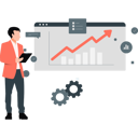 پیش‌نمایش فایل businessman-looking-rising-graph-12260114 از پک مدیریت