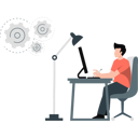 پیش‌نمایش فایل man-working-on-laptop-for-management-setting-12260094 از پک مدیریت