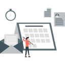 پیش‌نمایش فایل man-writing-schedule-12260135 از پک مدیریت
