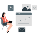 پیش‌نمایش فایل woman-explaining-content-management-12260166 از پک مدیریت