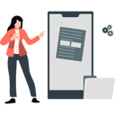 پیش‌نمایش فایل woman-showing-document-on-mobile-12260168 از پک مدیریت