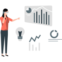 پیش‌نمایش فایل women-pointing-on-financial-statistics-12260123 از پک مدیریت