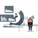 پیش‌نمایش فایل businessman-analyzes-at-industry-report-12837675 از پک گزارش