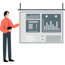 پیش‌نمایش فایل businessman-explaining-report-analytics-12837714 از پک گزارش