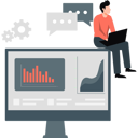 پیش‌نمایش فایل businessman-setting-on-business-graph-12837716 از پک گزارش