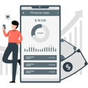 پیش‌نمایش فایل businessman-showing-business-progress-profit-12837656 از پک گزارش