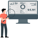 پیش‌نمایش فایل employee-holding-magnifying-glass-12837655 از پک گزارش
