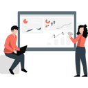 پیش‌نمایش فایل employees-are-working-on-analytics-reports-12837646 از پک گزارش