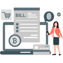 پیش‌نمایش فایل girl-doing-payment-bill-with-bitcoin-12837699 از پک گزارش