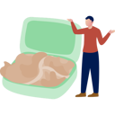 پیش‌نمایش فایل the-boy-is-presenting-lunch-box-12893559 از پک خرید خواربار