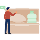 پیش‌نمایش فایل the-boy-is-talking-about-grocery-item-12893556 از پک خرید خواربار