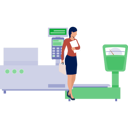 پیش‌نمایش فایل the-girl-looks-like-a-conveyor-machine-12893537 از پک خرید خواربار