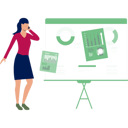 پیش‌نمایش فایل business-lady-talking-on-mobile-about-business-report-12893932 از پک تاکتیک‌ها