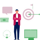 پیش‌نمایش فایل businessman-presenting-business-ideas-12893948 از پک تاکتیک‌ها