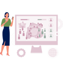 پیش‌نمایش فایل woman-showing-profiles-on-monitor-screen-12893952 از پک تاکتیک‌ها