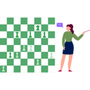 پیش‌نمایش فایل woman-talking-about-chess-game-12893914 از پک تاکتیک‌ها