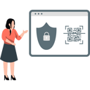 پیش‌نمایش فایل girl-showing-qr-code-protection-13009829 از پک حفاظت امنیتی