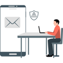 پیش‌نمایش فایل man-doing-email-protection-13009817 از پک حفاظت امنیتی